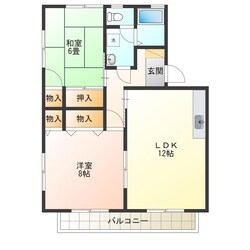 文化の森駅 徒歩25分 2階の物件間取画像